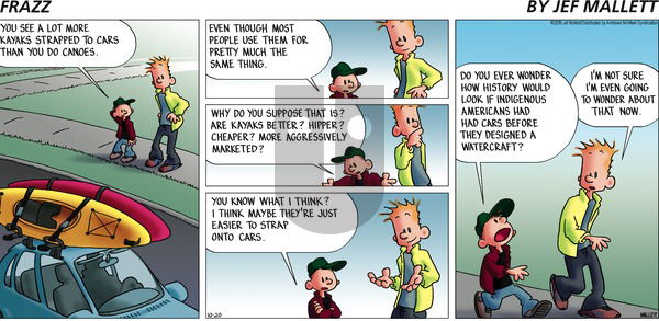 Frazz on Sunday October 20, 2019 Comic Strip