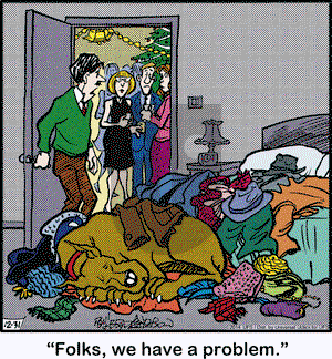 Marmaduke on Wednesday December 31, 2014 Comic Strip
