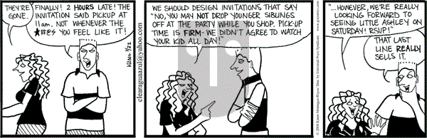 Clear Blue Water on Saturday March 22, 2008 Comic Strip