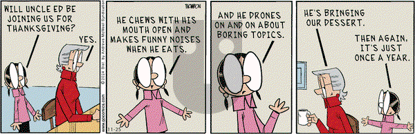 Grand Avenue on Monday November 25, 2024 Comic Strip