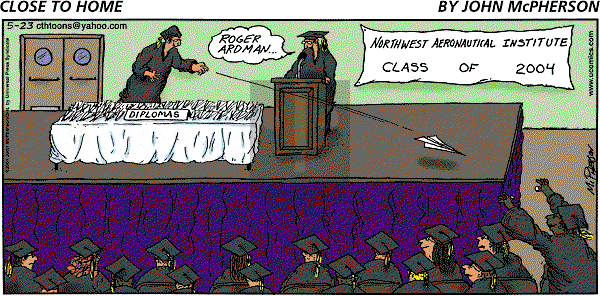 Close to Home on Tuesday June 1, 2004 Comic Strip