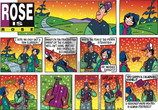 Rose is Rose on Sunday December 8, 2013 Comic Strip