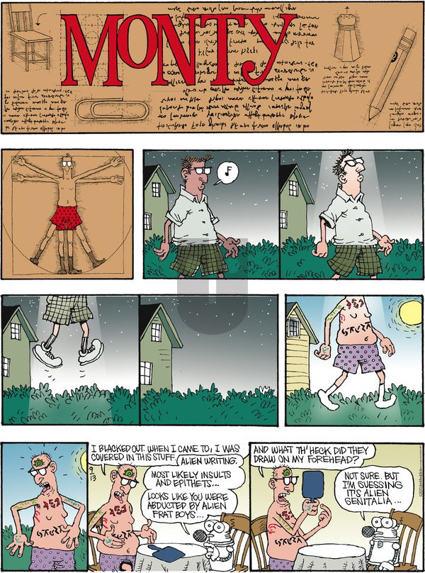 Monty on Sunday September 13, 2020 Comic Strip