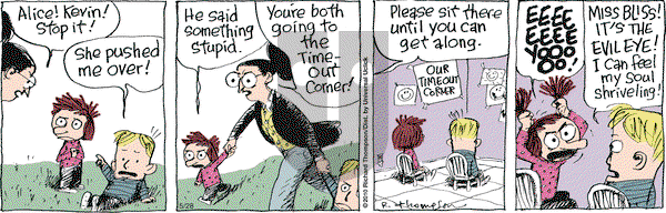 Cul de Sac on Thursday May 28, 2015 Comic Strip