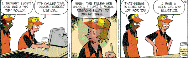 Lucky Cow on Tuesday June 24, 2003 Comic Strip