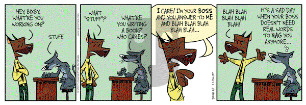 Ink Pen on Sunday February 10, 2008 Comic Strip