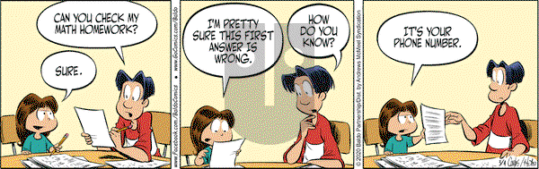 Baldo - Wednesday March 4, 2020 Comic Strip