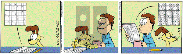 Garfield - Thursday January 28, 2010 Comic Strip