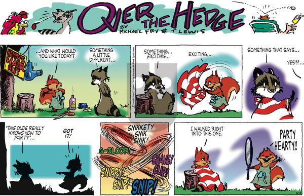 Over the Hedge on Sunday June 16, 2019 Comic Strip