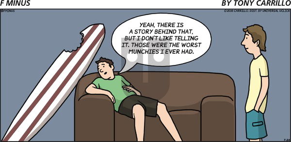 F Minus on Sunday July 24, 2016 Comic Strip