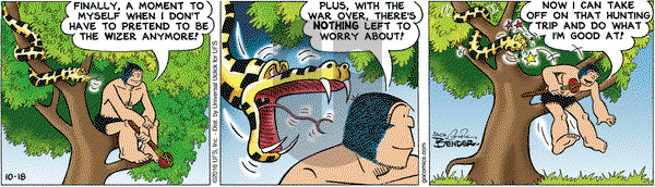 Alley Oop on Tuesday October 18, 2016 Comic Strip