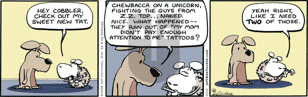 DeFlocked on Friday December 12, 2008 Comic Strip