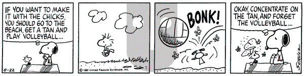 Peanuts on Friday August 22, 1980 Comic Strip