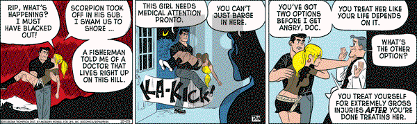 Rip Haywire on Thursday October 25, 2018 Comic Strip