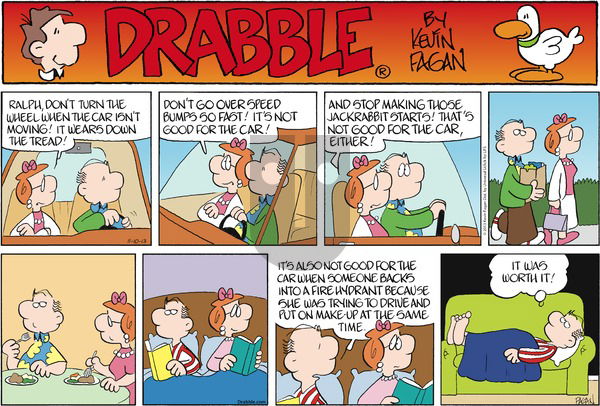 Drabble on Sunday November 10, 2013 Comic Strip