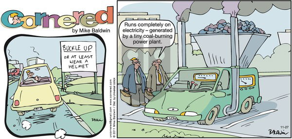 Cornered on Sunday November 27, 2011 Comic Strip
