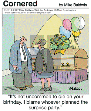 Cornered on Friday November 17, 2017 Comic Strip