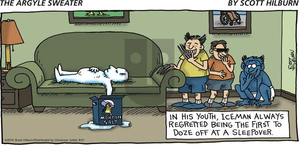 The Argyle Sweater on Sunday August 31, 2014 Comic Strip