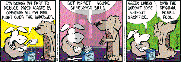 DeFlocked on Saturday April 21, 2018 Comic Strip