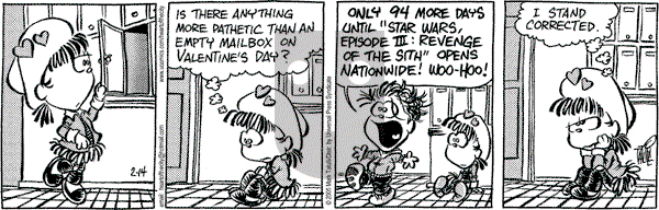Heart of the City on Monday February 14, 2005 Comic Strip