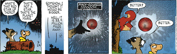 Over the Hedge on Saturday June 29, 2019 Comic Strip