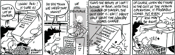 Baby Blues on Wednesday May 17, 1995 Comic Strip
