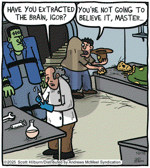 The Argyle Sweater on Thursday October 16, 2025 Comic Strip