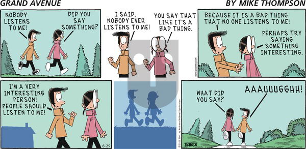 Grand Avenue on 2025-06-29 Comic Strip