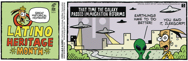 La Cucaracha on Friday September 24, 2021 Comic Strip