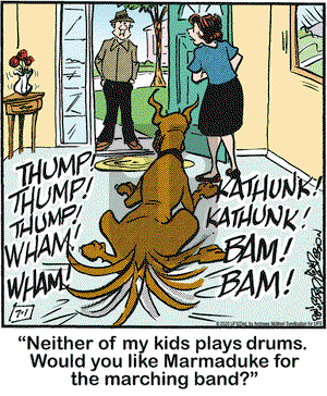 Marmaduke on Wednesday July 1, 2020 Comic Strip