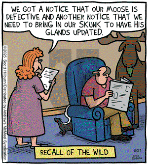 The Argyle Sweater on Thursday August 21, 2025 Comic Strip