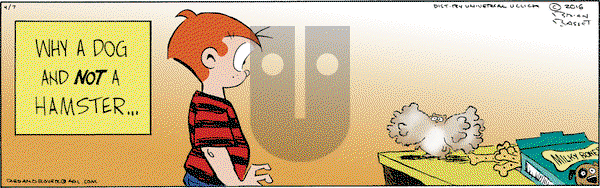 Red and Rover on Thursday April 7, 2016 Comic Strip
