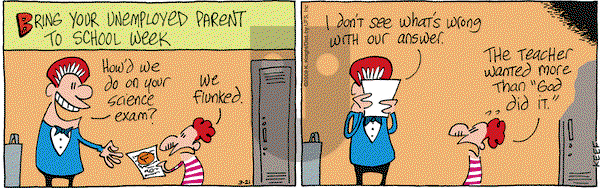 The Knight Life on Saturday March 21, 2009 Comic Strip