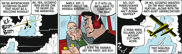 Rip Haywire on Thursday September 20, 2018 Comic Strip