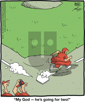 In the Bleachers on Saturday May 12, 2018 Comic Strip