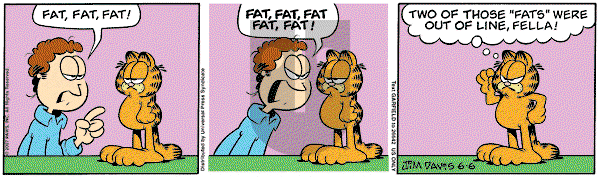Garfield on Wednesday June 6, 2007 Comic Strip