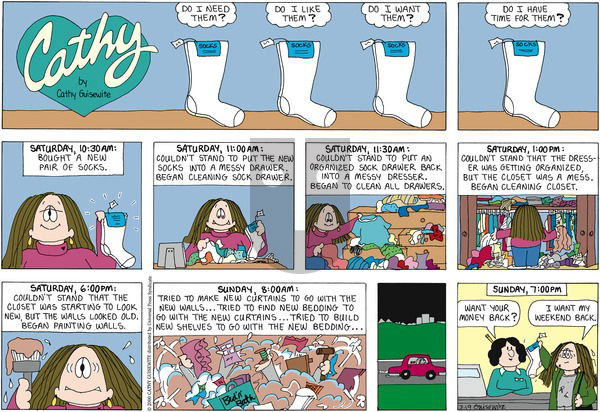 Cathy Classics on Sunday March 20, 2011 Comic Strip