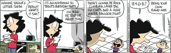 Baby Blues on Wednesday July 4, 2007 Comic Strip