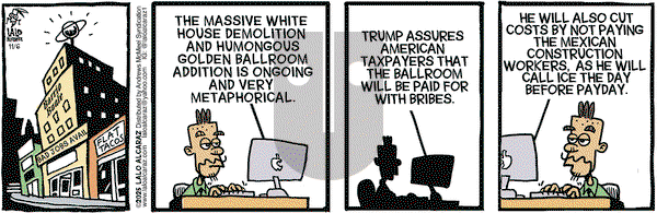 La Cucaracha on Thursday November 6, 2025 Comic Strip