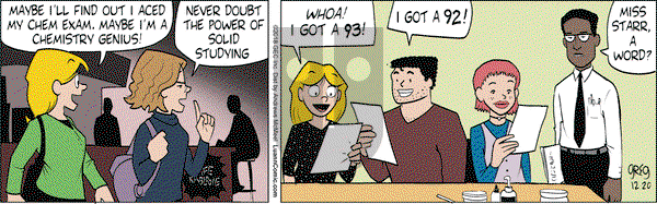Luann on Thursday December 20, 2018 Comic Strip