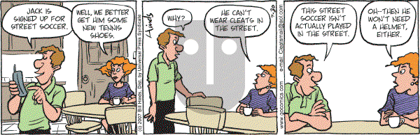 Cleats - Tuesday July 8, 2025 Comic Strip
