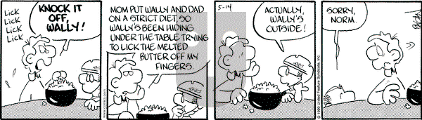 Drabble on Friday May 14, 1999 Comic Strip