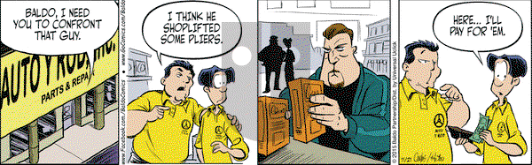 Baldo on Saturday November 21, 2015 Comic Strip