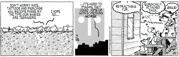 Over the Hedge on Saturday May 28, 2011 Comic Strip