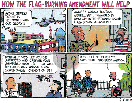 Ted Rall on Monday June 27, 2005 Comic Strip