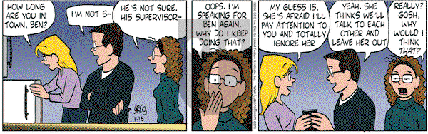 Luann on Wednesday January 16, 2008 Comic Strip