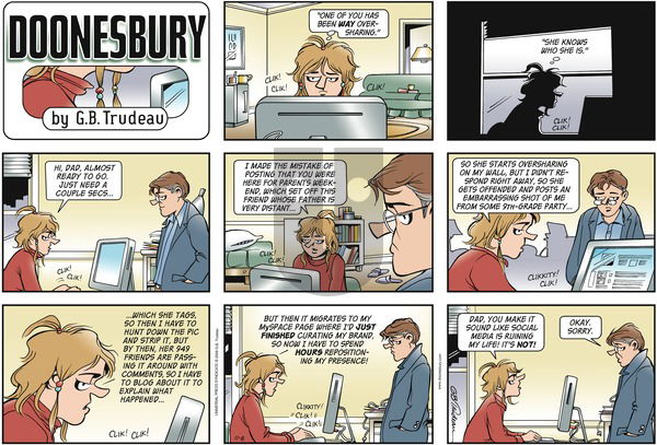 Doonesbury on Sunday November 8, 2009 Comic Strip