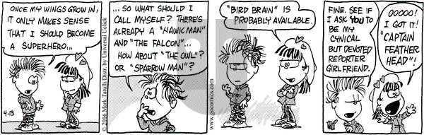 Heart of the City on Wednesday April 13, 2016 Comic Strip