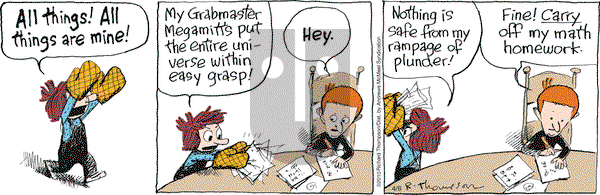Cul de Sac - Monday April 6, 2020 Comic Strip