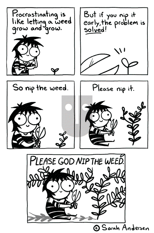 Sarah's Scribbles on Wednesday May 23, 2018 Comic Strip